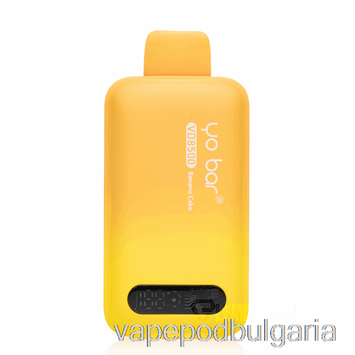 Vape Течности Yo Bar Vd8500 еднократна бананова торта